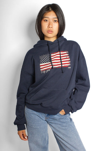 USA Flag hoodie | Subdued