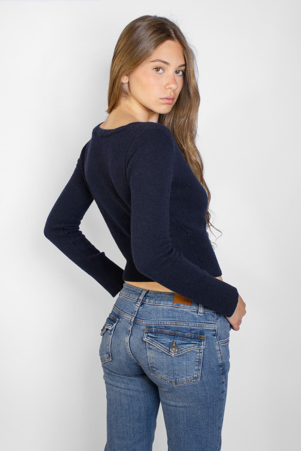 Wrap sweater | Subdued