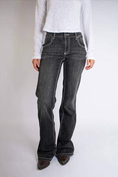 Low-Waist Flared Jeans | Subdued