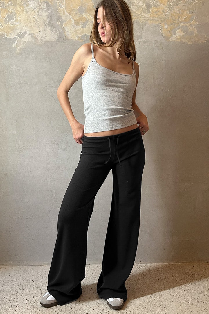 Wide-leg joggers | Subdued
