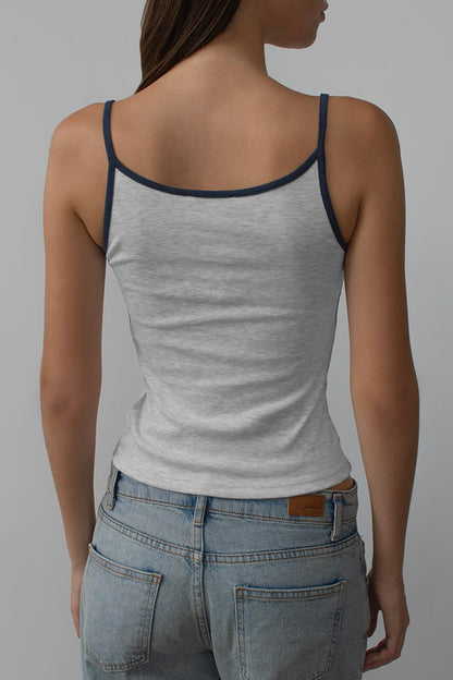 Scoop neck top | Subdued